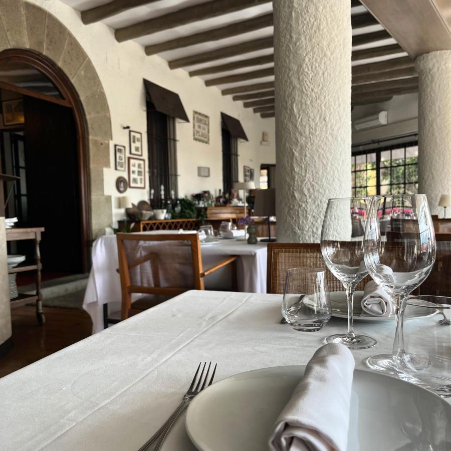 Hostal De La Placa - Hotel Boutique 卡布里尔斯 外观 照片