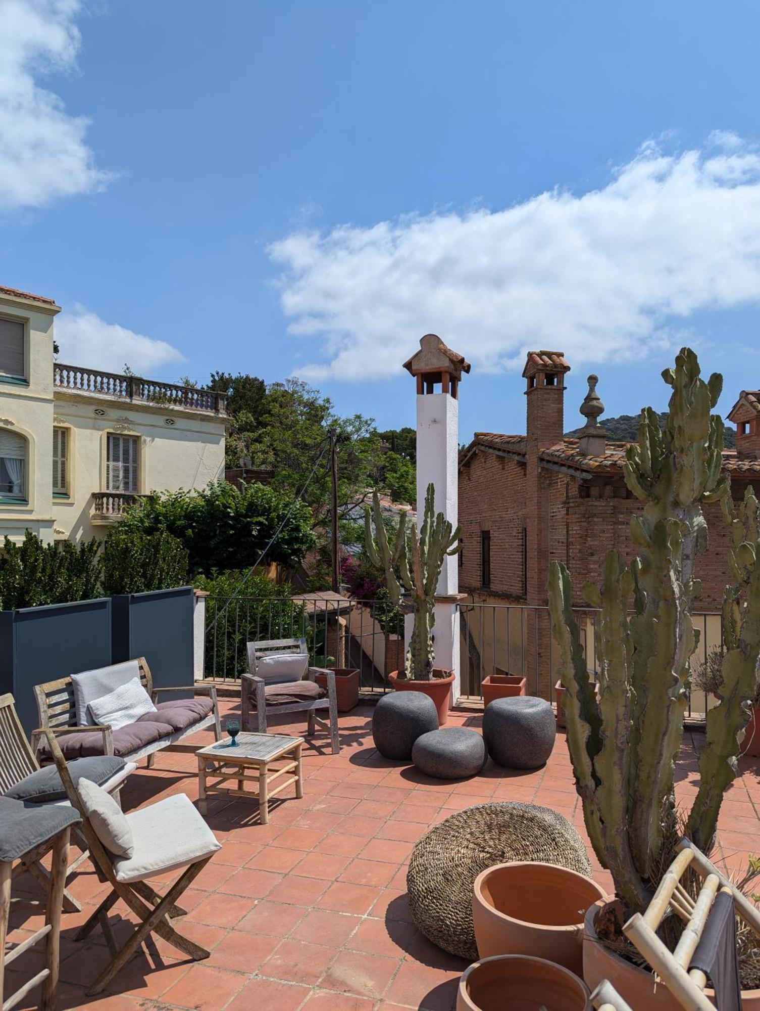 Hostal De La Placa - Hotel Boutique 卡布里尔斯 外观 照片
