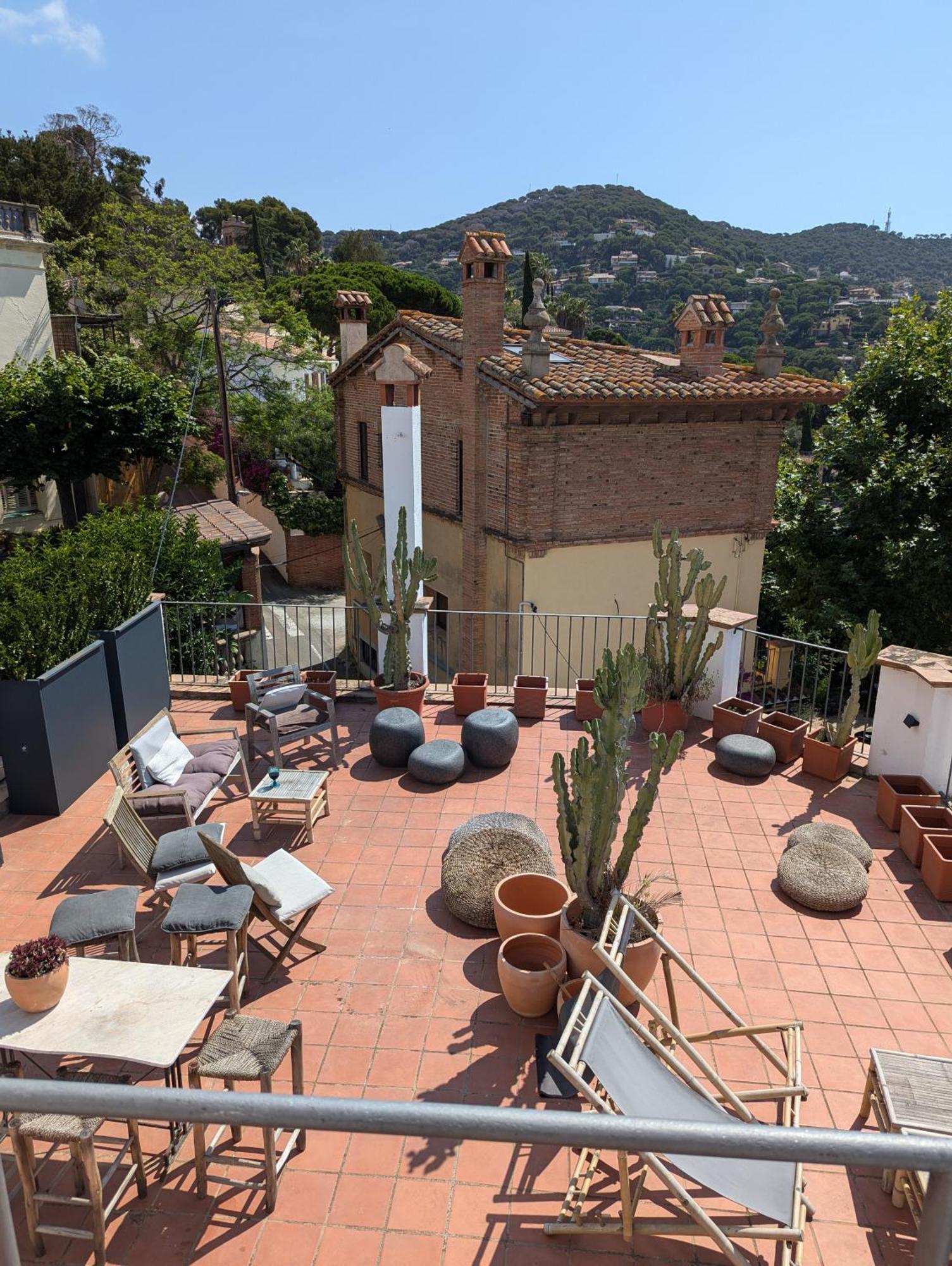 Hostal De La Placa - Hotel Boutique 卡布里尔斯 外观 照片