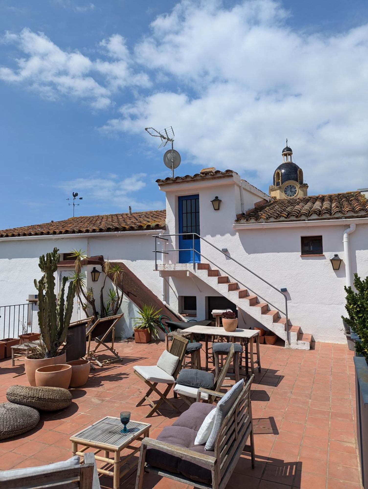 Hostal De La Placa - Hotel Boutique 卡布里尔斯 外观 照片